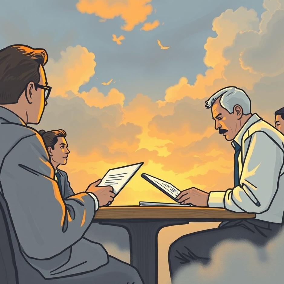 Dream : Receiveing a committee report in a dream