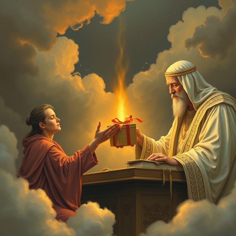 Dream : Receiveing a gift from a judge in a dream