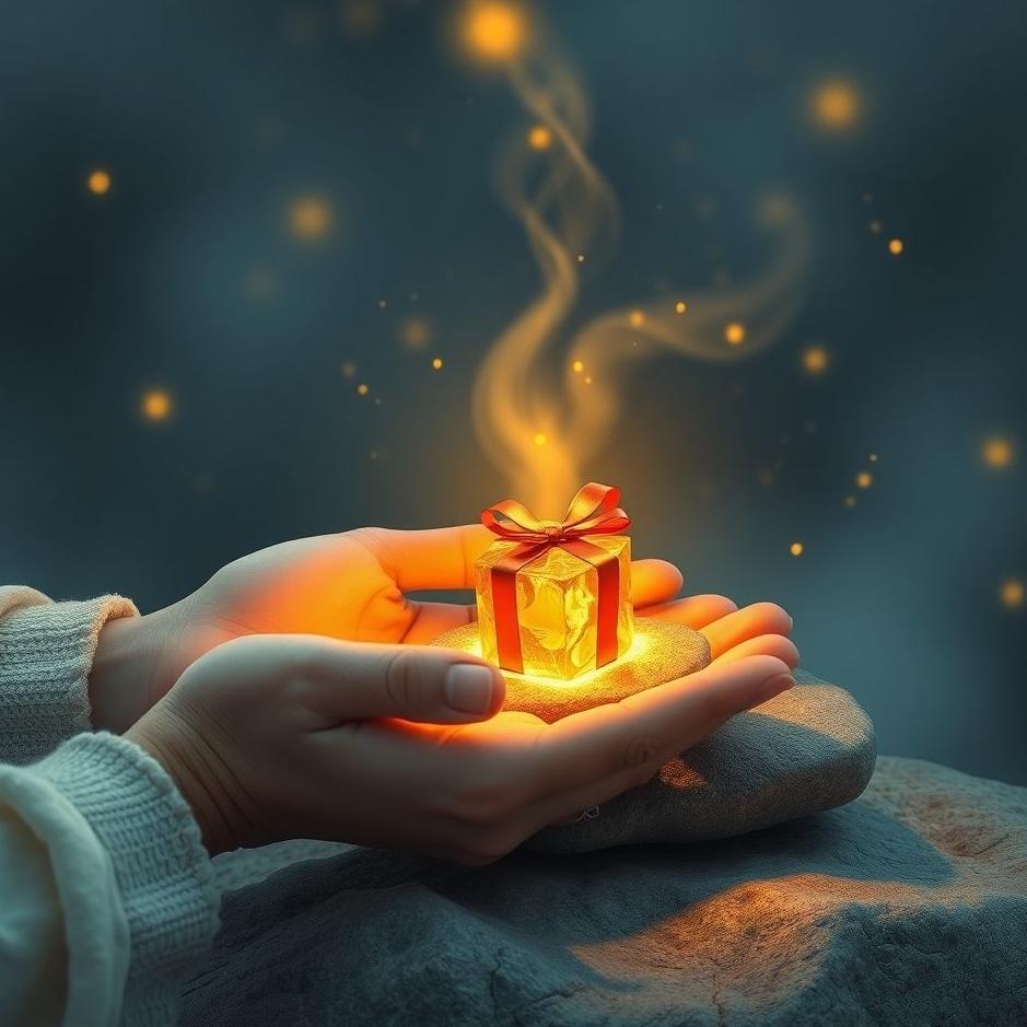 Dream : Receiveing a gift stone in a dream