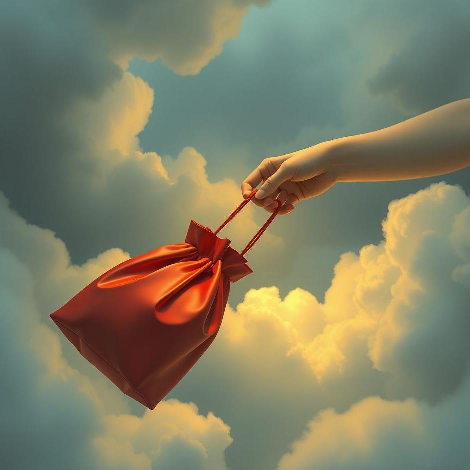 Dream : Receiveing a red bag in a dream