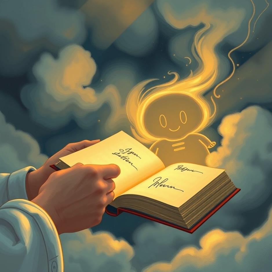 Dream : Receiveing a signed book in a dream