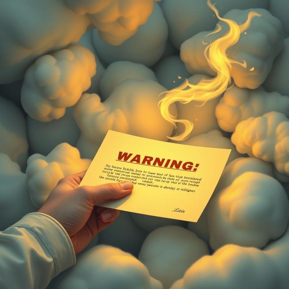 Dream : Receiveing a warning letter in a dream