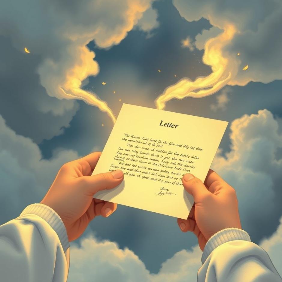 Dream : Receiveing an official letter in a dream