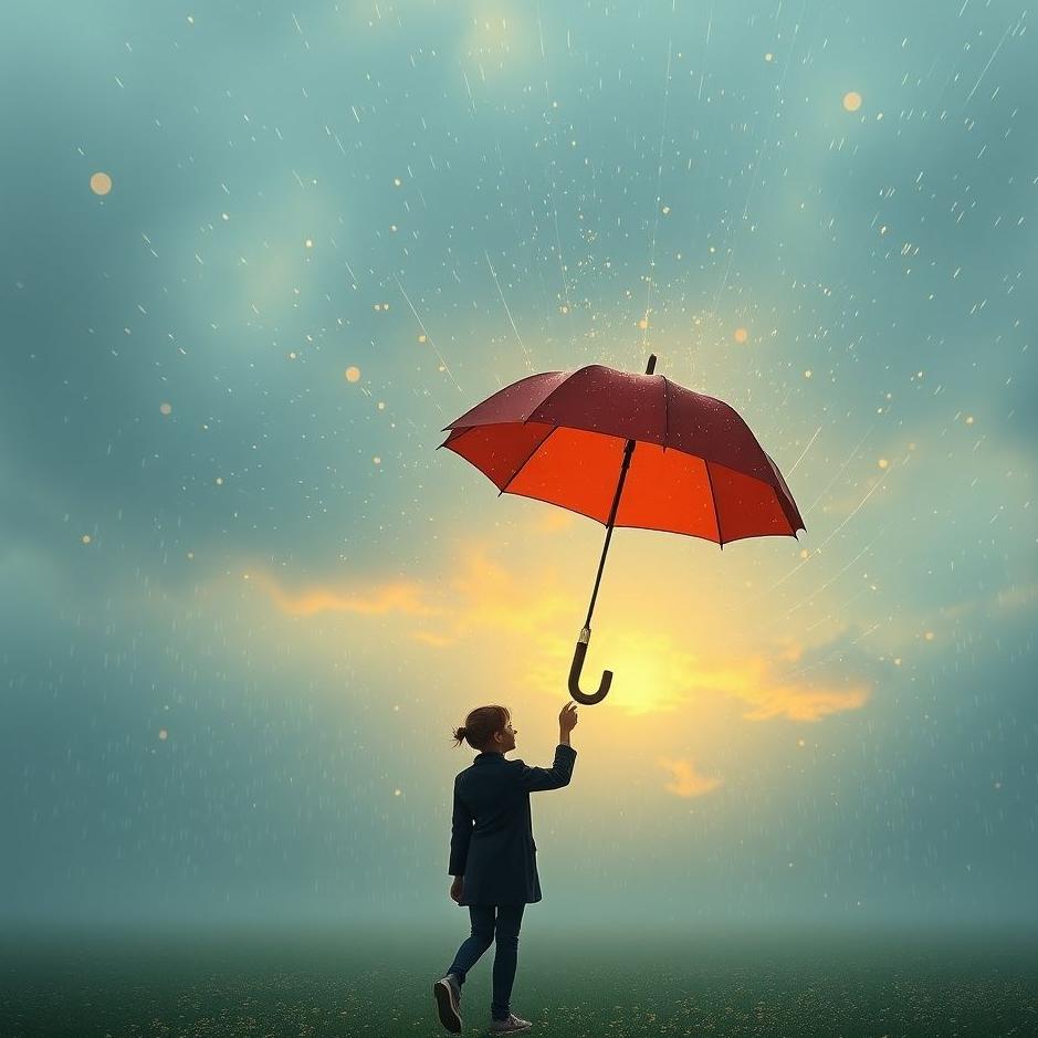 Dream : Receiveing an umbrella as a gift in a dream