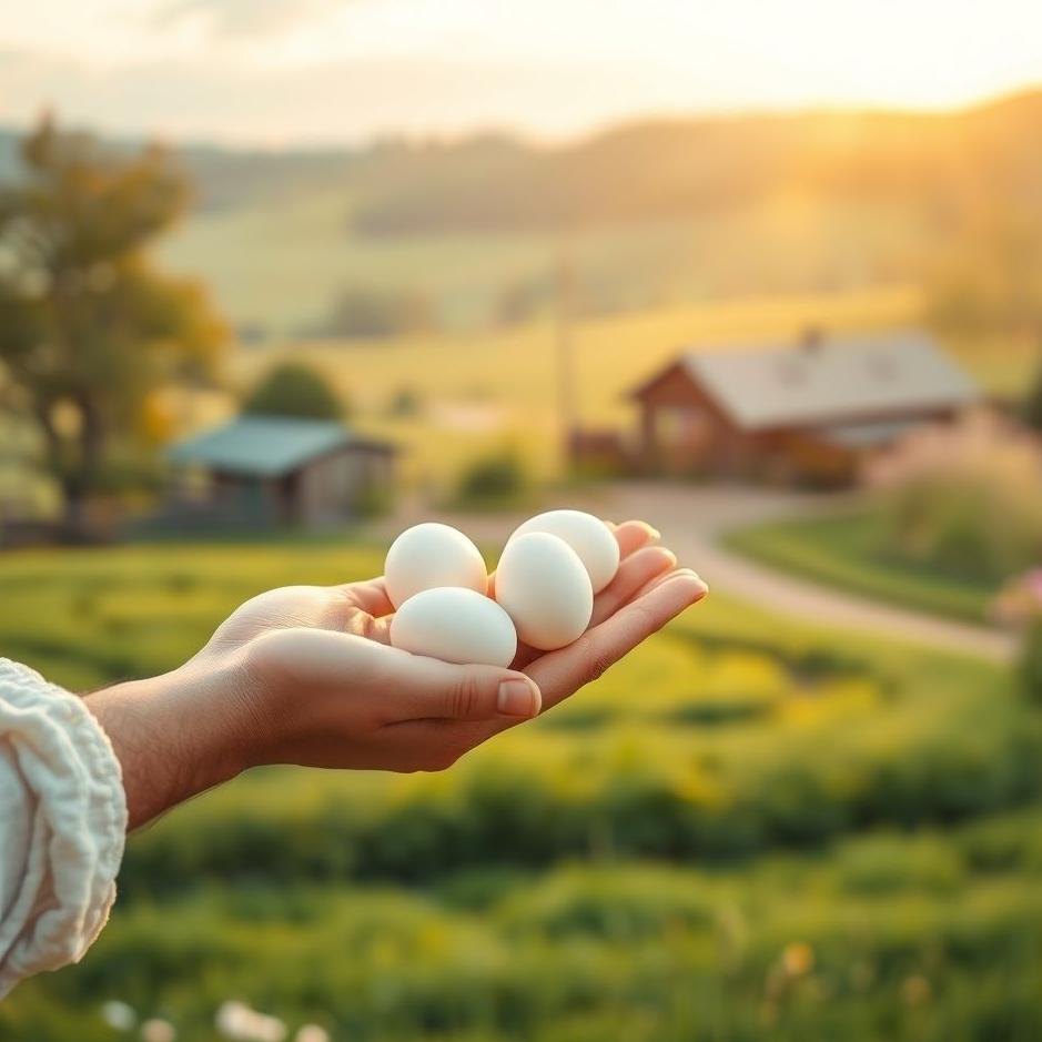 Dream : Receiveing eggs from your neighbor in a dream