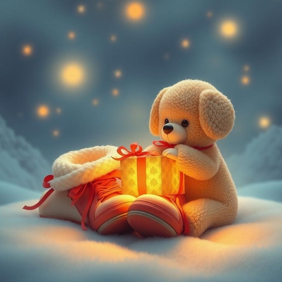 Dream : Receiveing gift booties in a dream