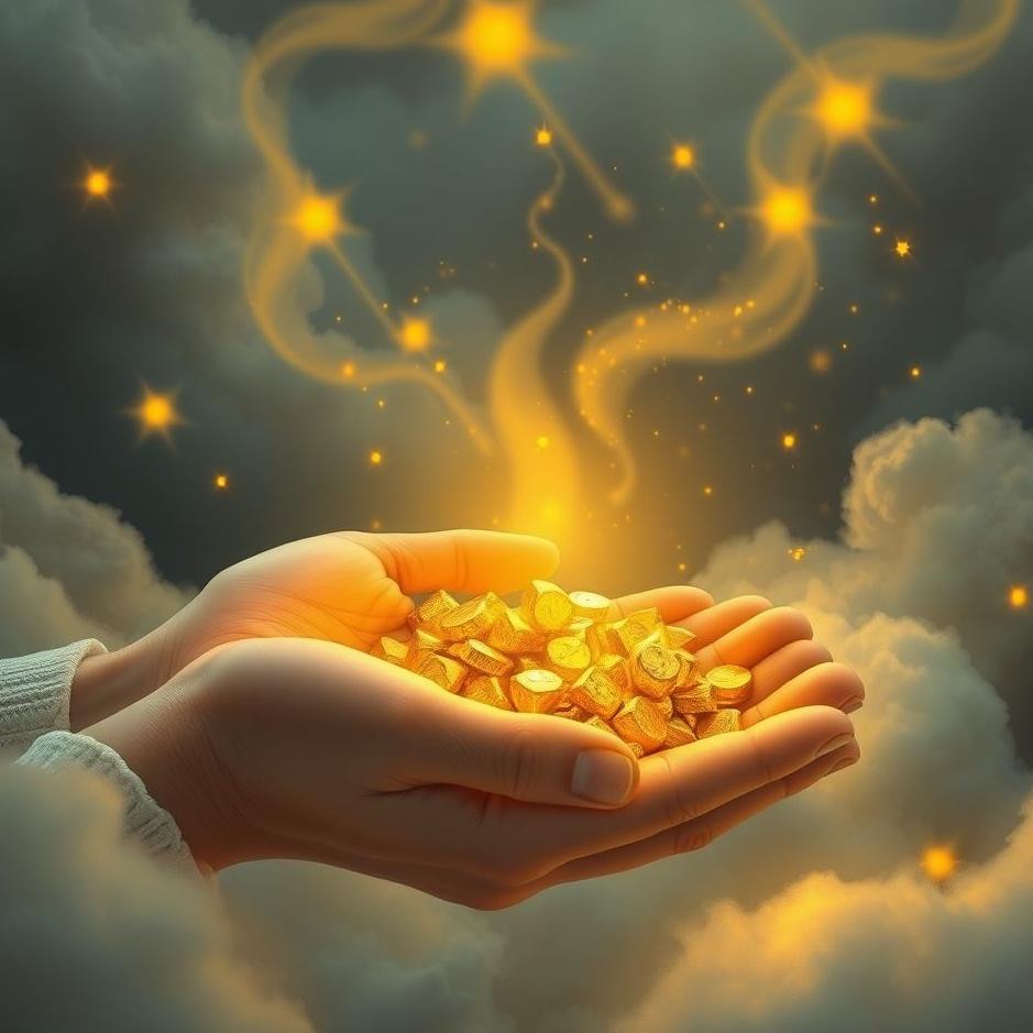 Dream : Receiveing small gold in a dream