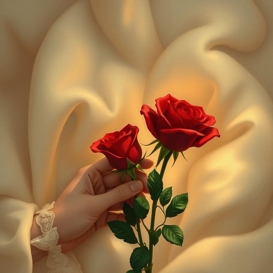 Dream : Receiveing two red roses in a dream