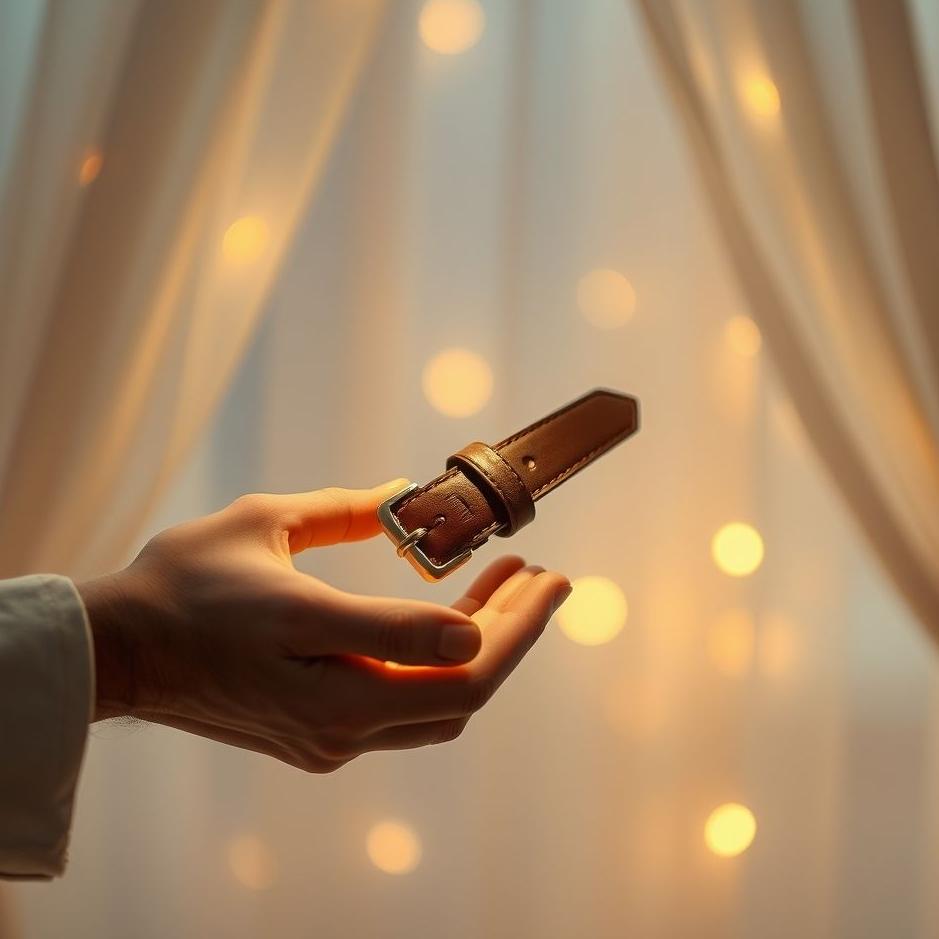 Dream : Receiving a belt as a gift in a dream