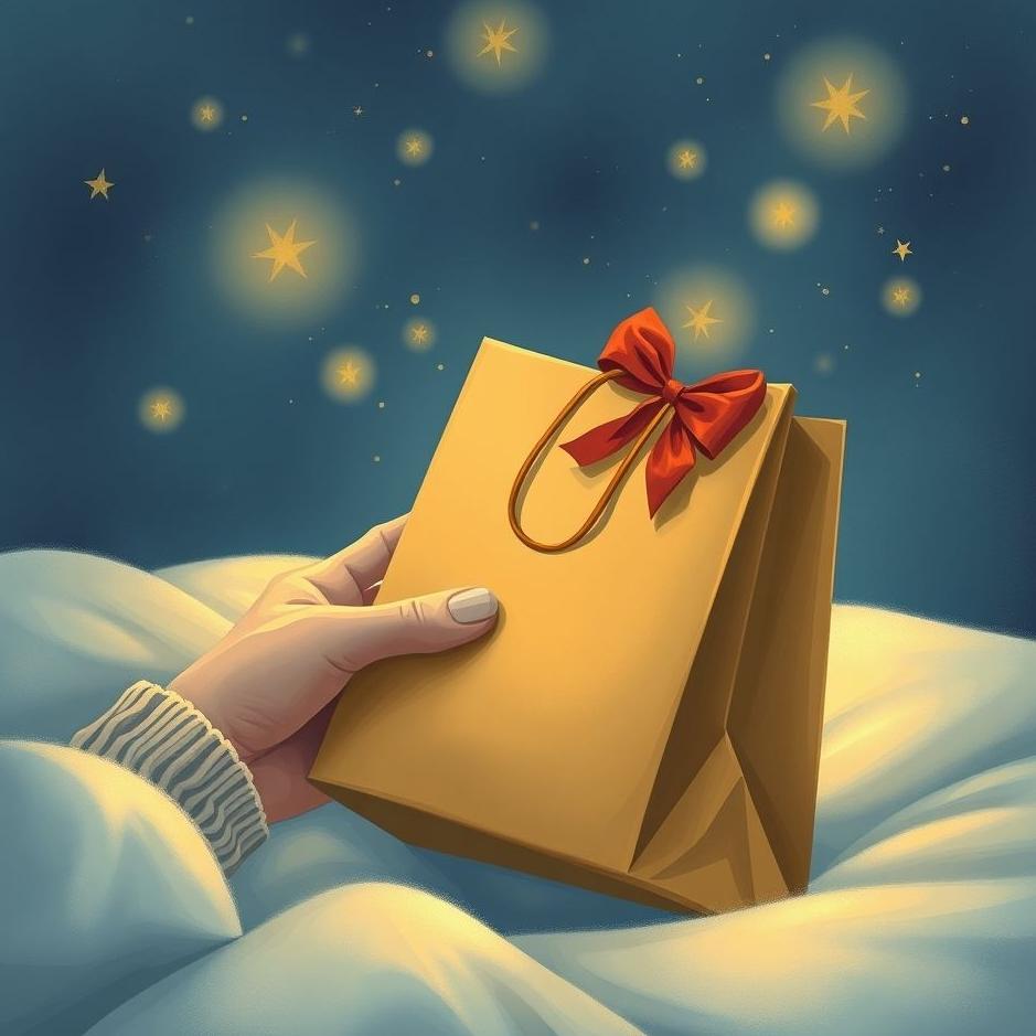 Dream : Receiving a brown bag as a gift in a dream