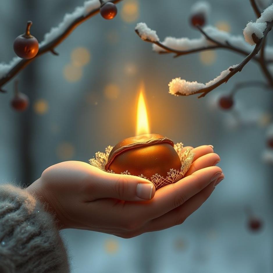 Dream : Receiving a chestnut as a gift in a dream