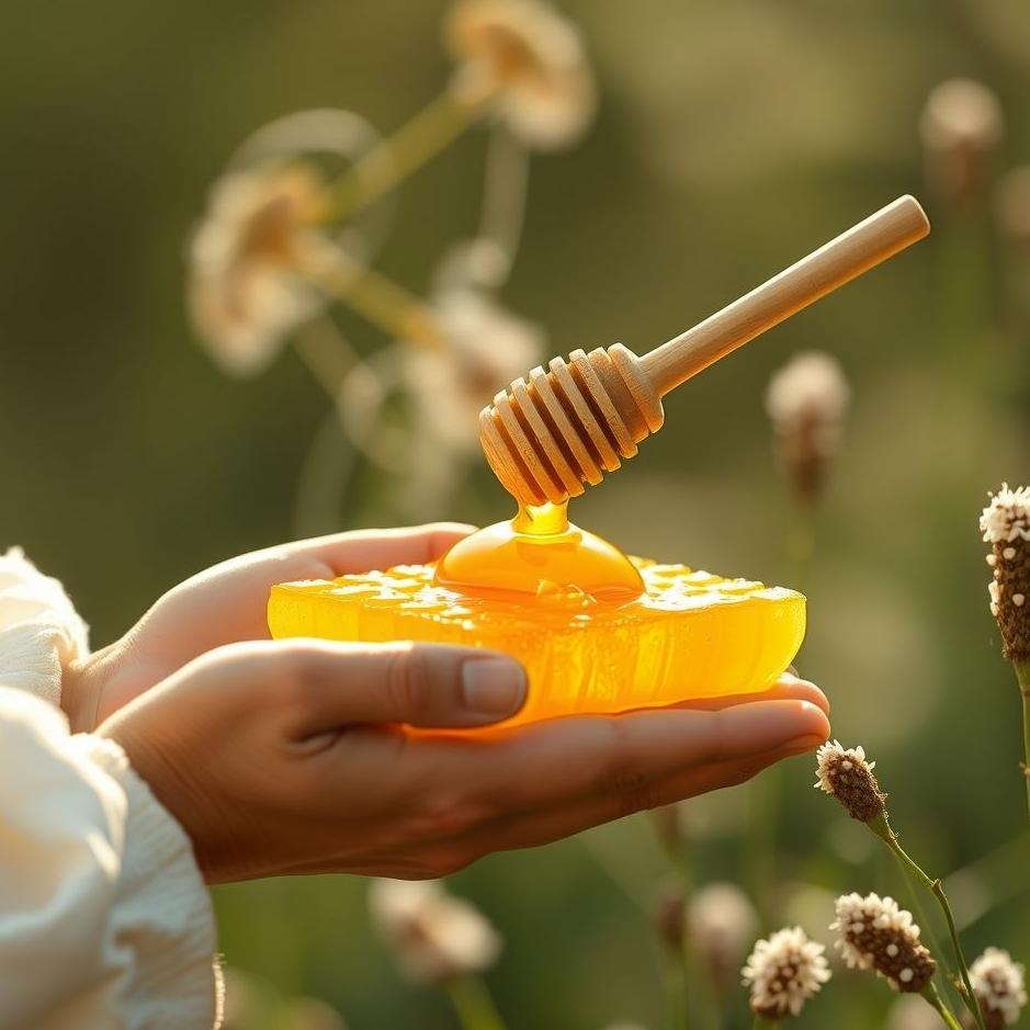 Dream : Receiving a comb honey as a gift in a dream