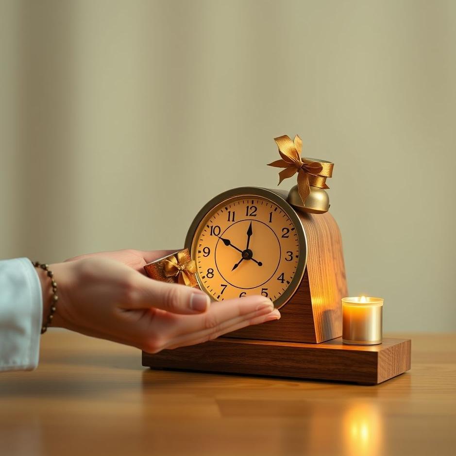 Dream Dictionary : Receiving a desk clock as a gift in a dream