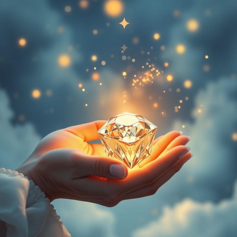 Dream : Receiving a diamond gift in a dream
