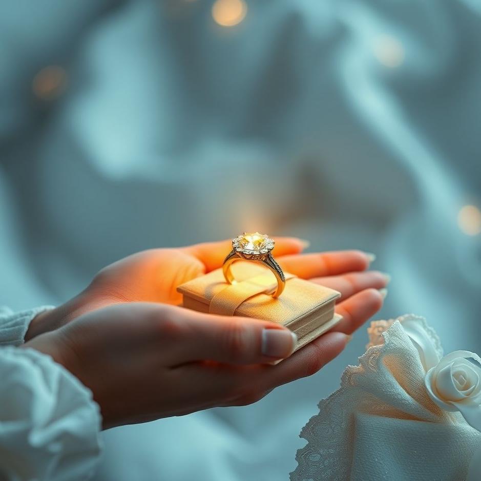 Dream : Receiving a diamond ring as a gift in a dream