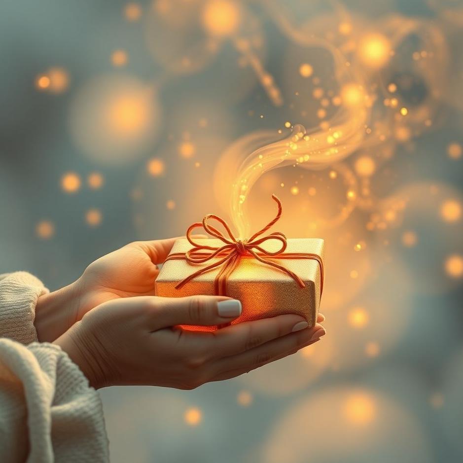 Dream : Receiving a fabric gift in a dream