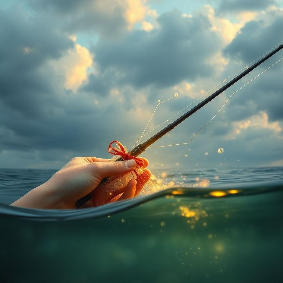 Dream : Receiving a fishing rod gift in a dream