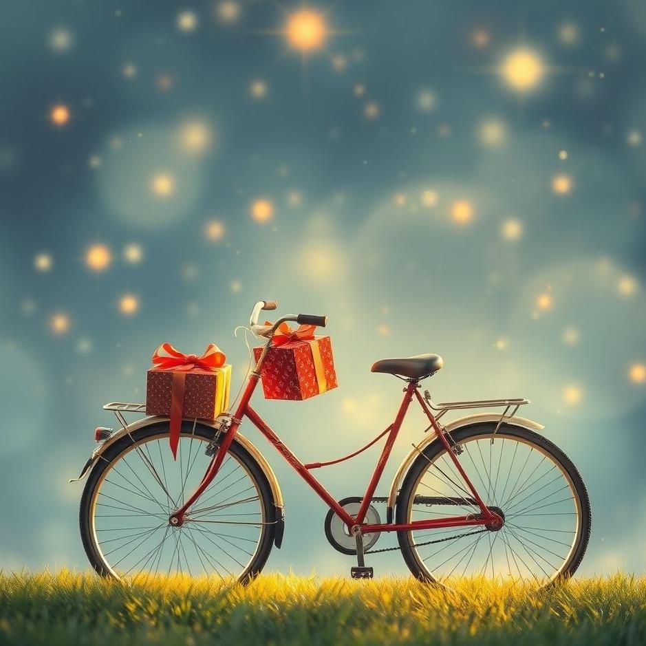 Dream : Receiving a gift bicycle in a dream