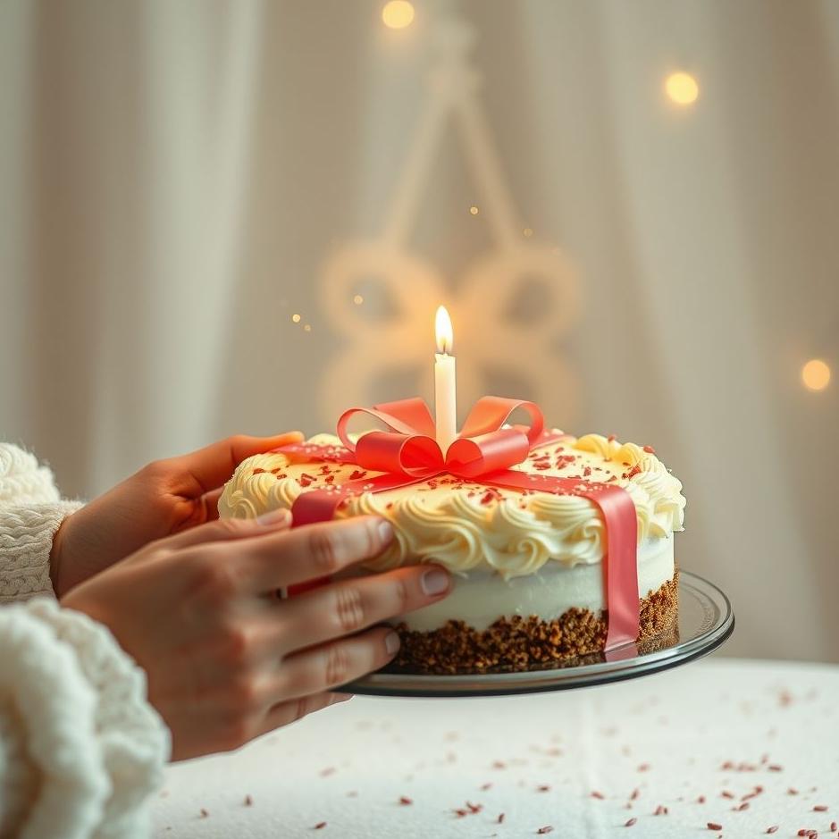 Dream : Receiving a gift cake in a dream