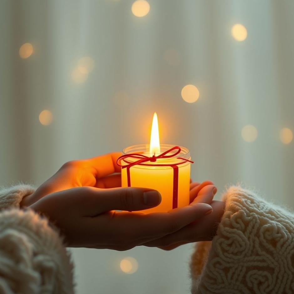 Dream : Receiving a gift candle in a dream
