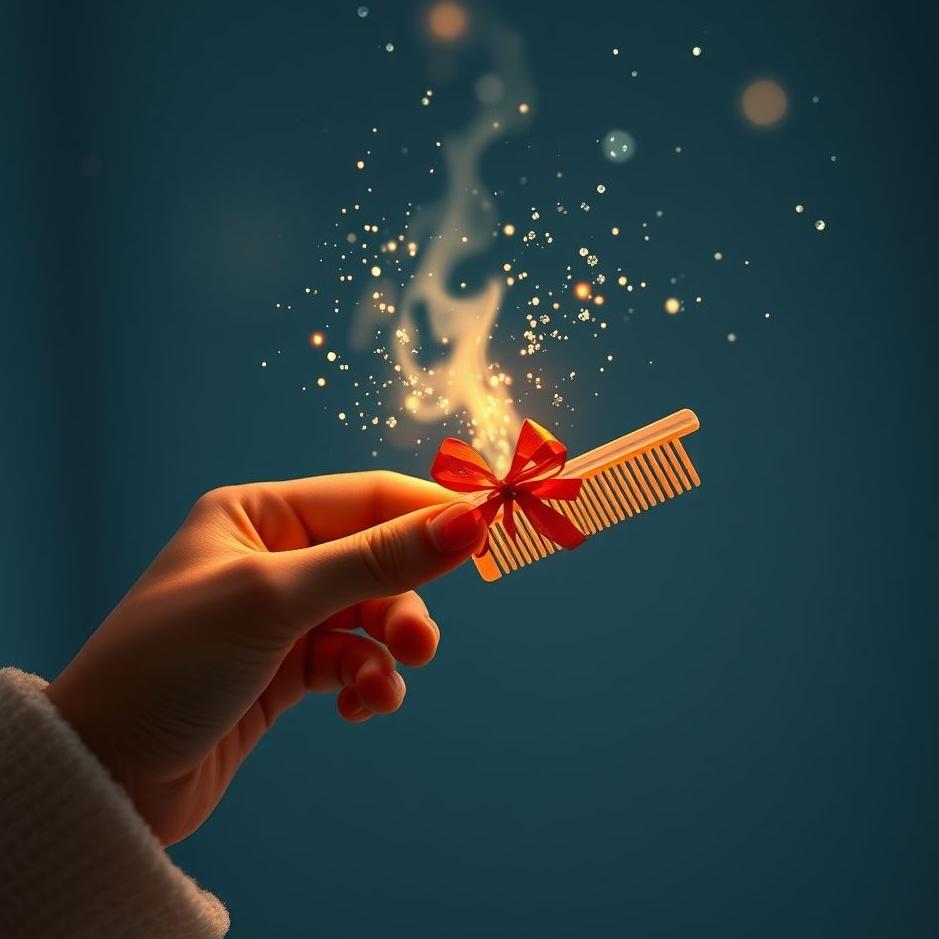 Dream : Receiving a gift comb in a dream