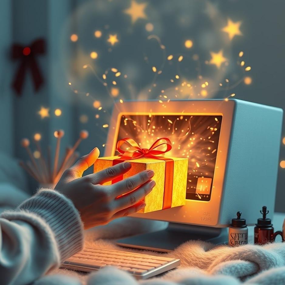 Dream : Receiving a gift computer in a dream