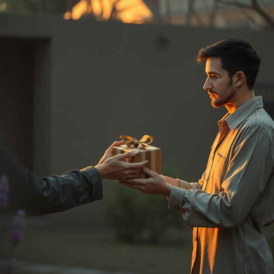 Dream : Receiving a gift from a prisoner in a dream