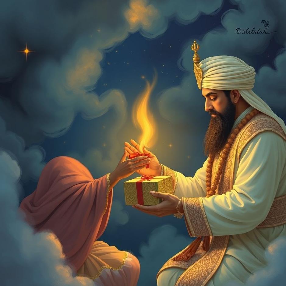 Dream : Receiving a gift from a sultan in a dream