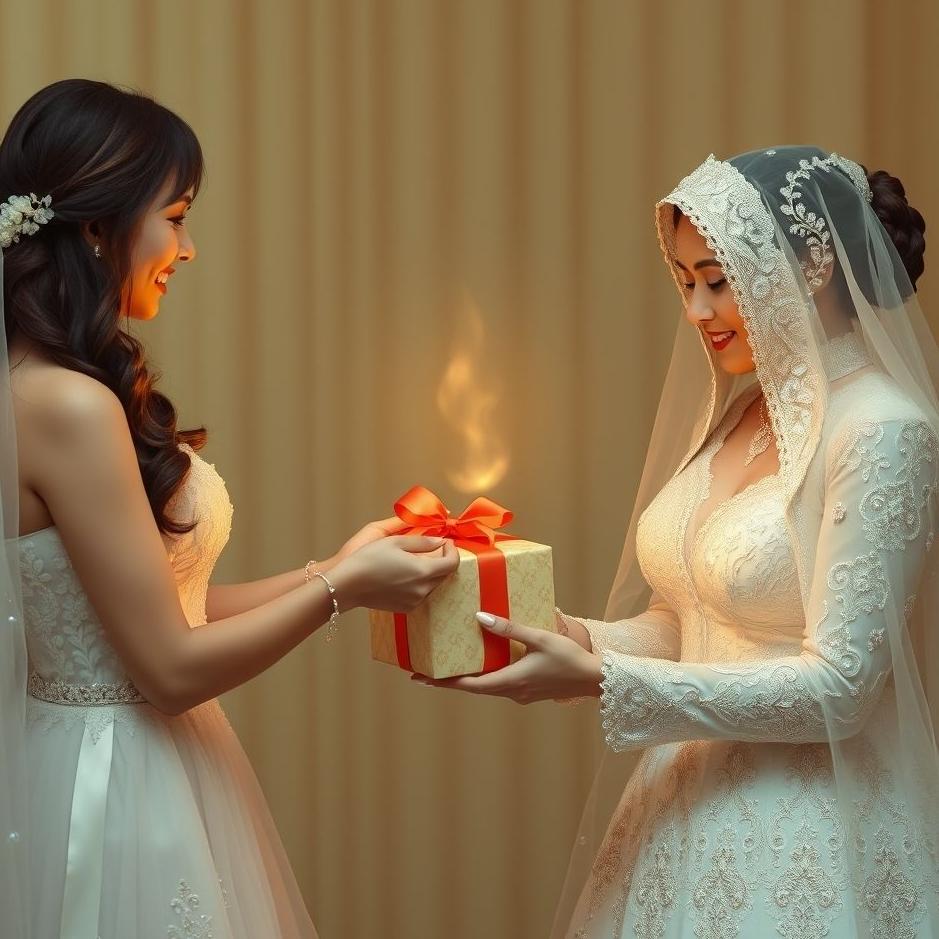 Dream : Receiving a gift from the bride in a dream