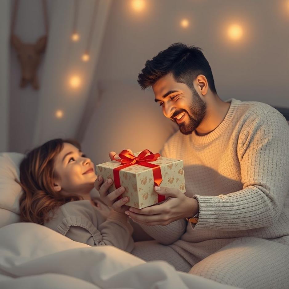 Dream : Receiving a gift from the man you like in your dream