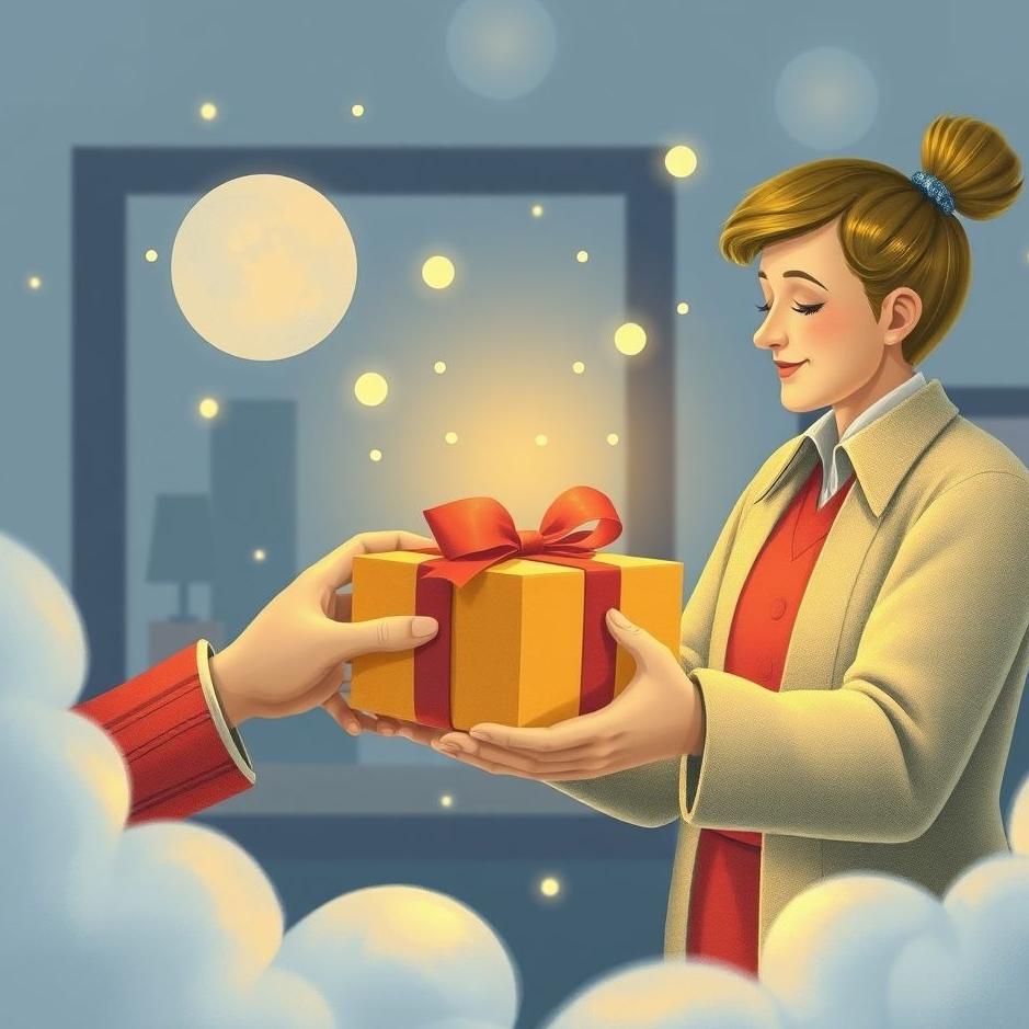 Dream : Receiving a gift from your workplace in a dream