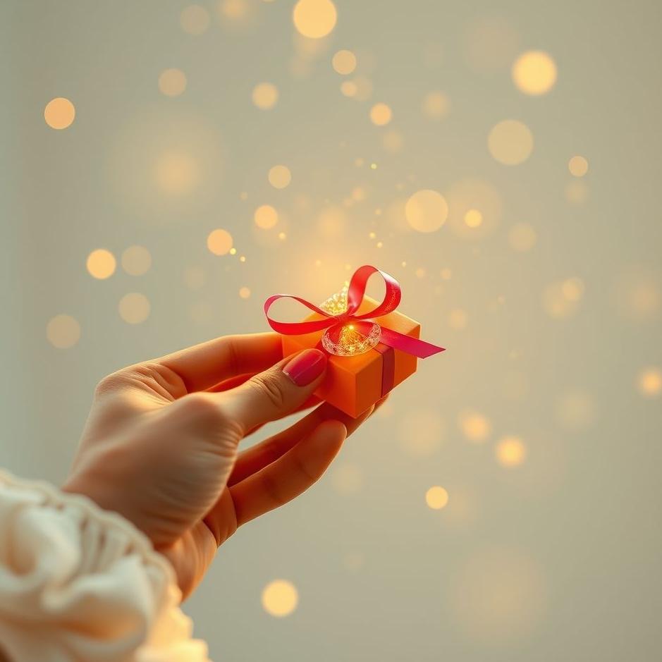 Dream : Receiving a gift hair clip in a dream