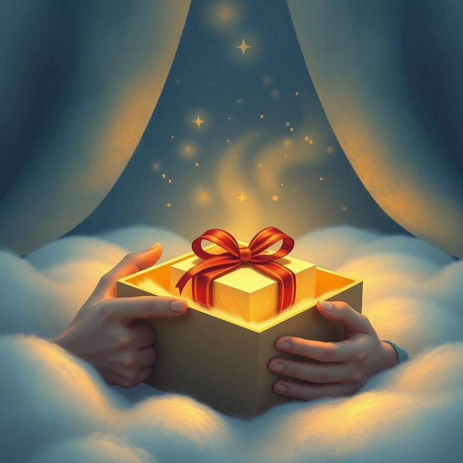 Dream : Receiving a gift in a box in a dream