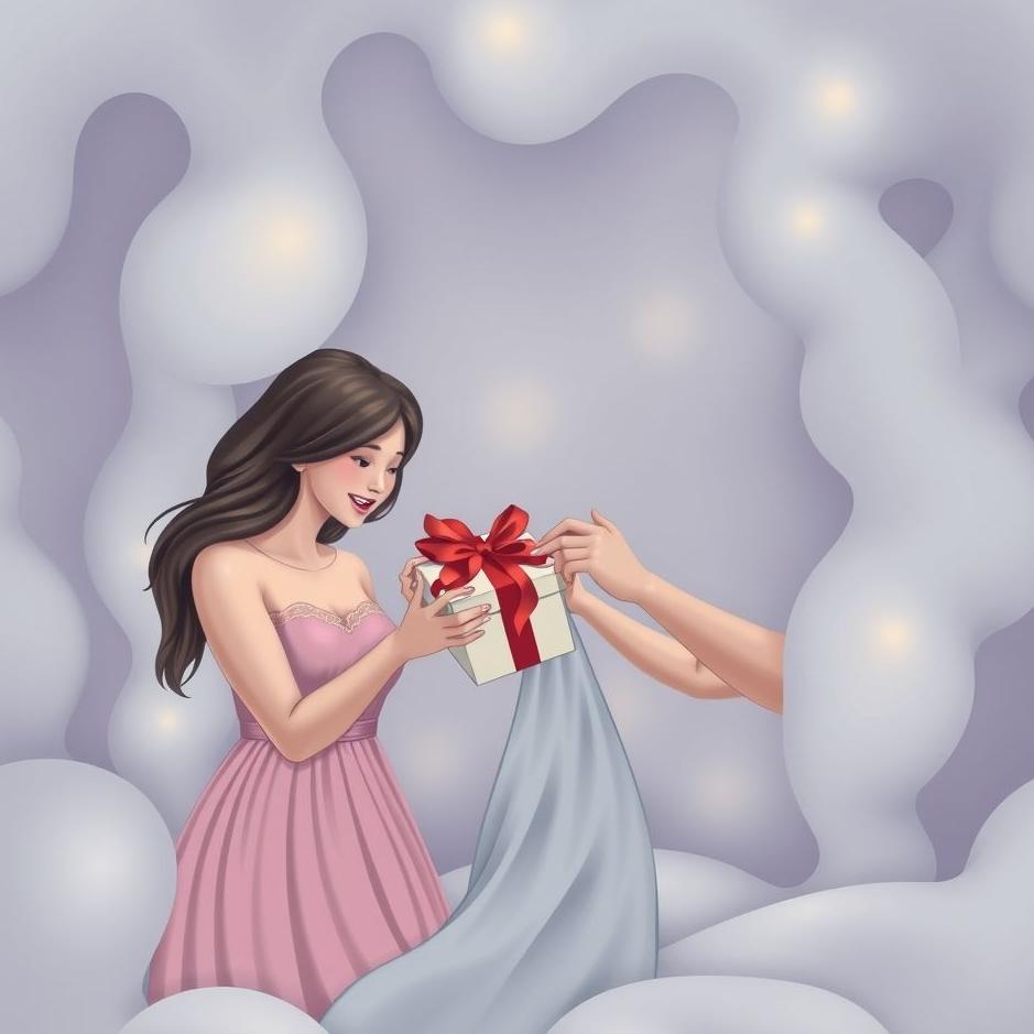 Dream : Receiving a gift of a dress from your spouse in a dream
