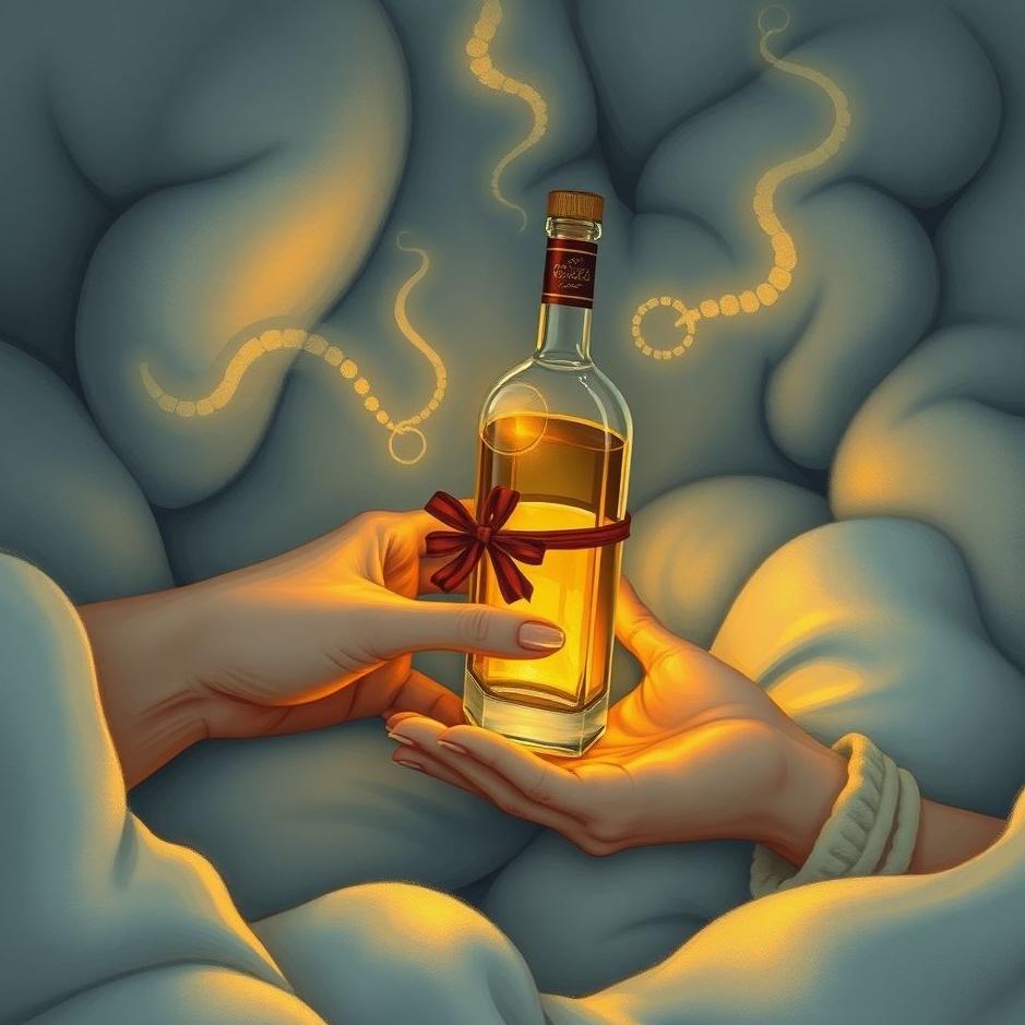 Dream : Receiving a gift of alcohol in a dream