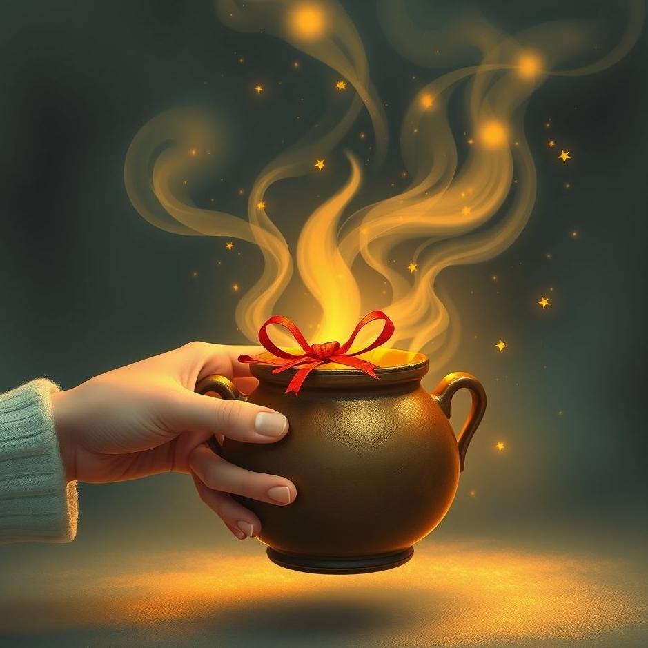 Dream : Receiving a gift pot in a dream