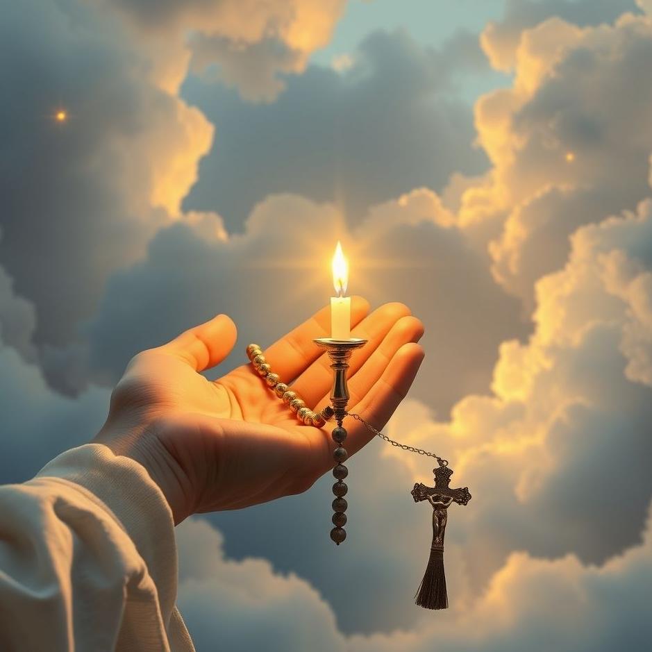 Dream : Receiving a gift rosary in a dream