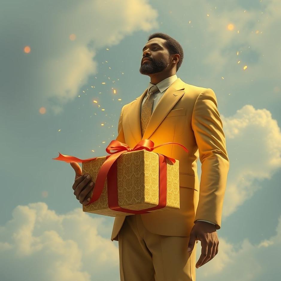 Dream : Receiving a gift suit in a dream