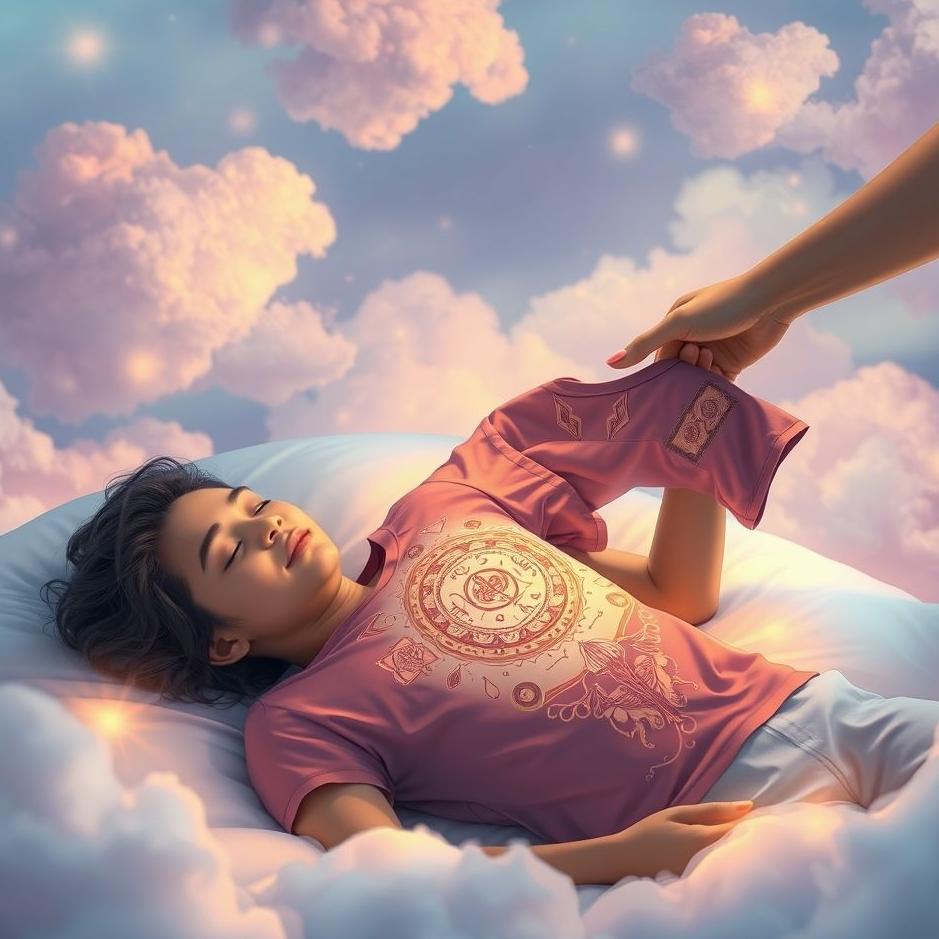 Dream : Receiving a gift t-shirt in a dream