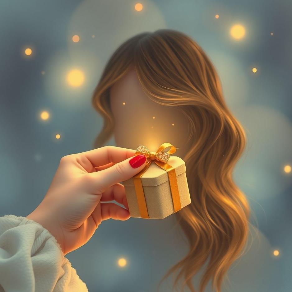 Dream : Receiving a hair clip as a gift in a dream