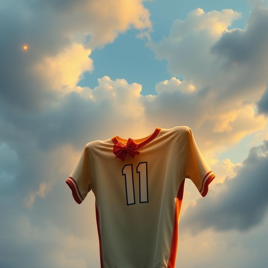 Dream : Receiving a jersey as a gift in a dream