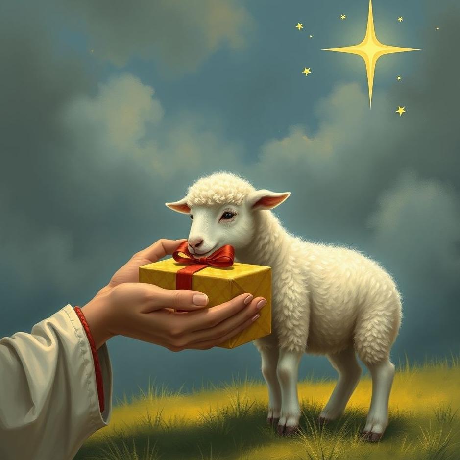 Dream : Receiving a lamb as a gift in a dream