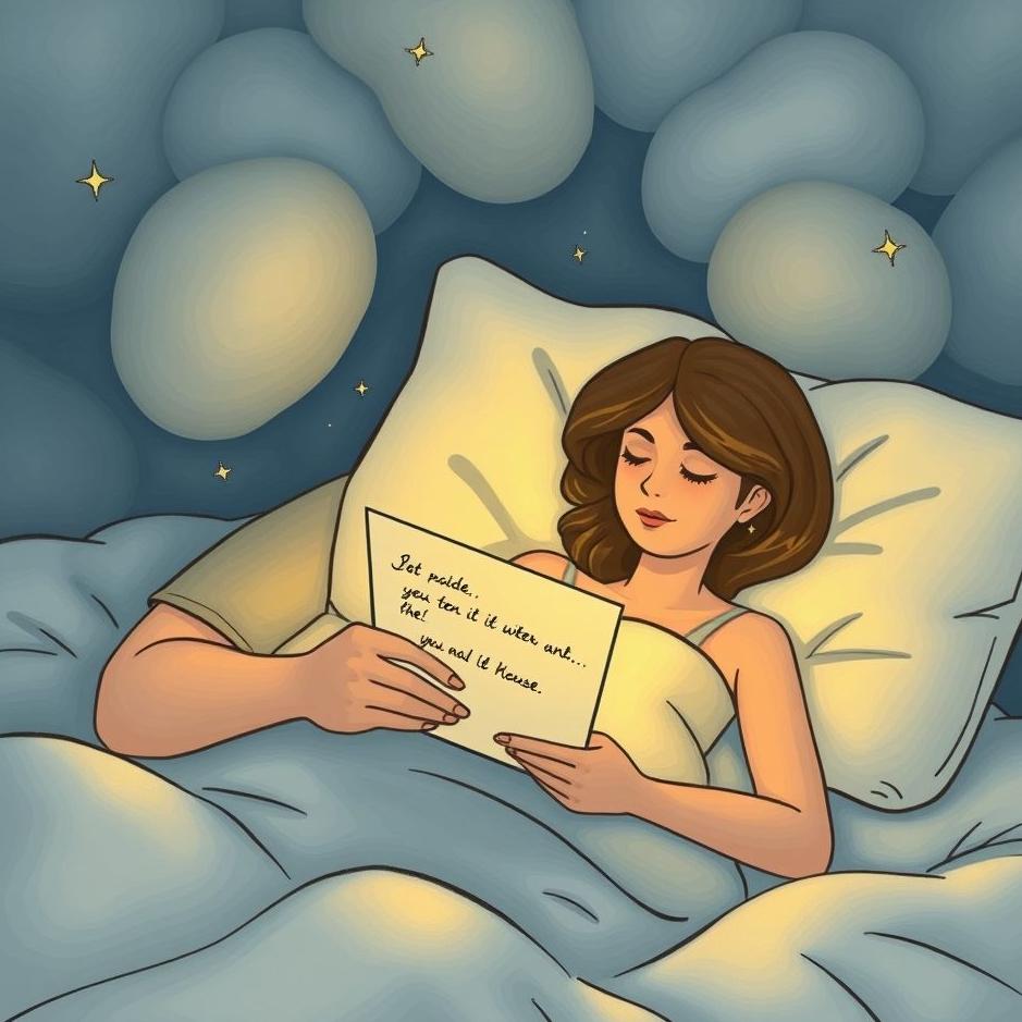 Dream : Receiving a letter from an ex-wife in a dream