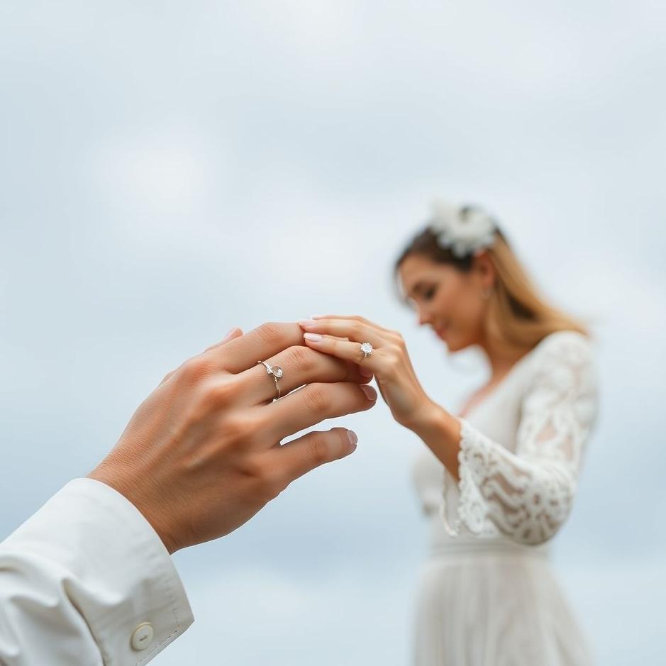 Dream : Receiving a marriage proposal and wearing a ring in a dream