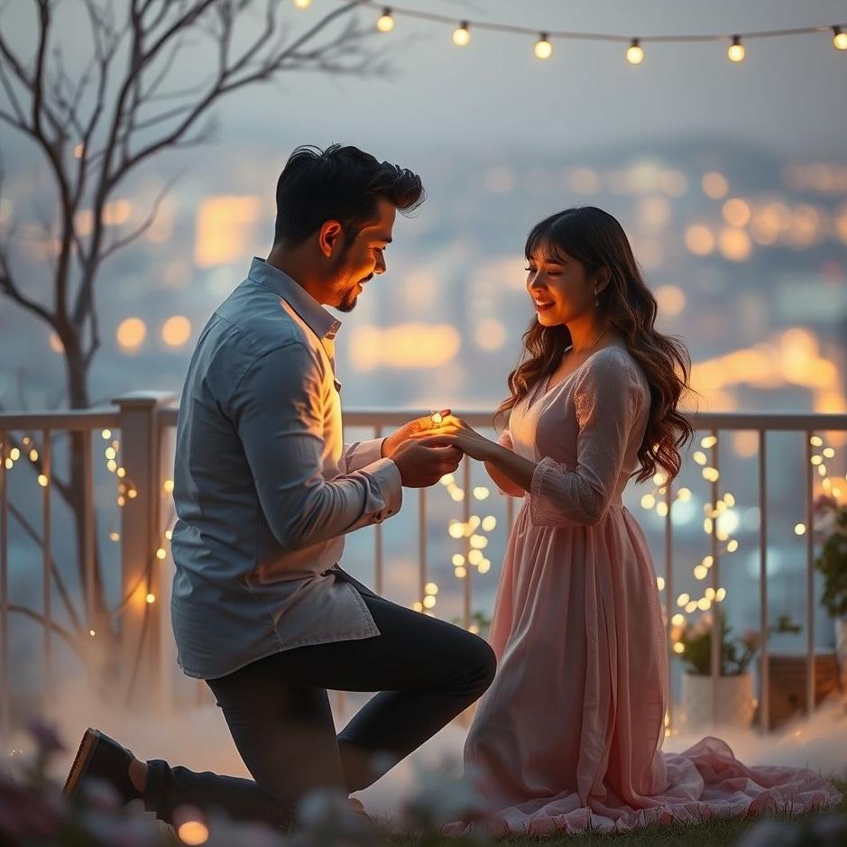 Dream : Receiving a marriage proposal from your lover in a dream