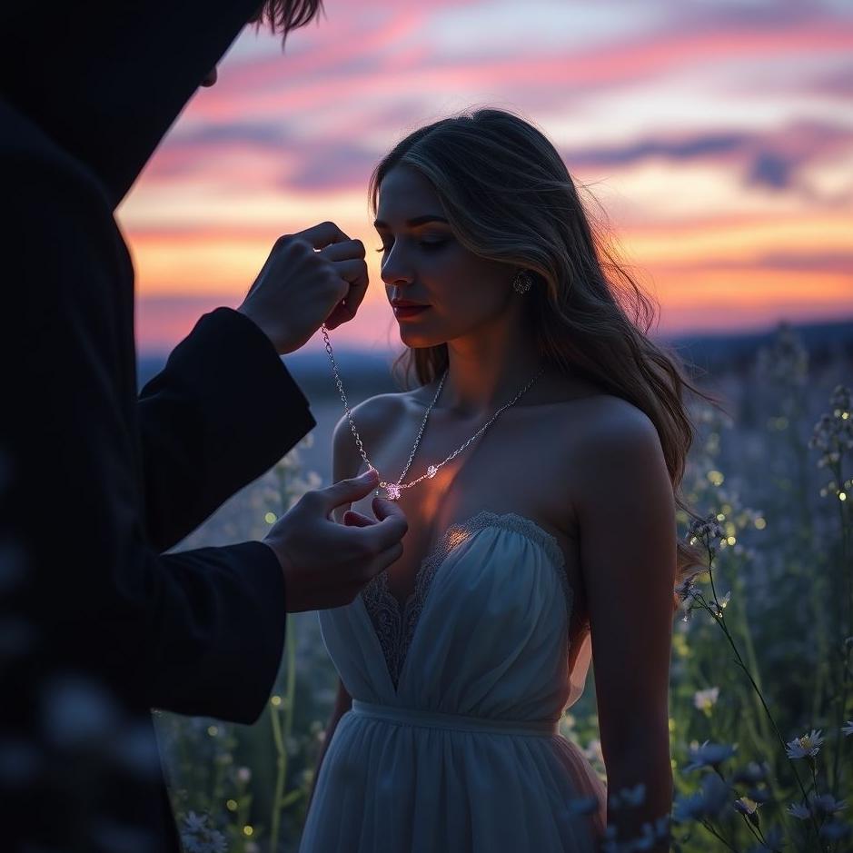 Dream Dictionary : Receiving a necklace from a man in a dream