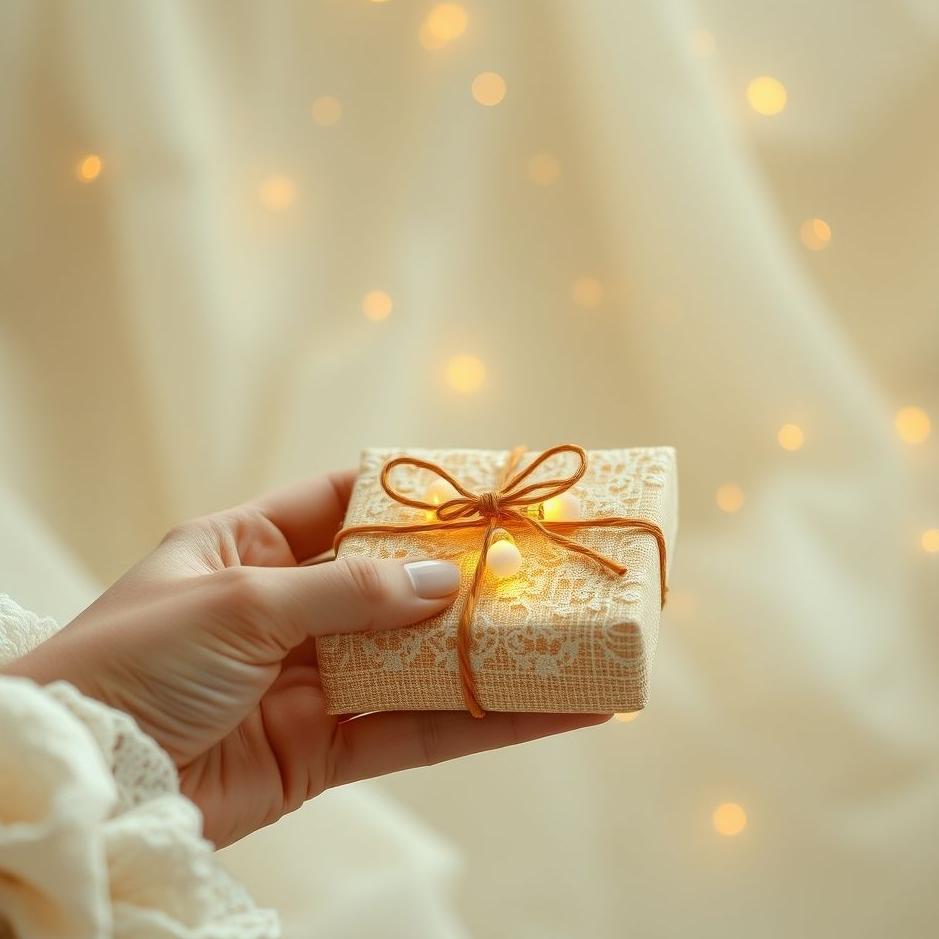 Dream : Receiving a needle lace gift in a dream