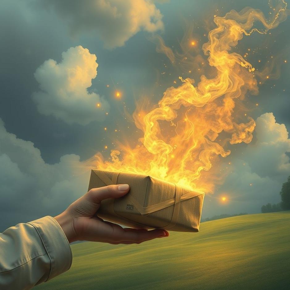 Dream : Receiving a parcel in a dream