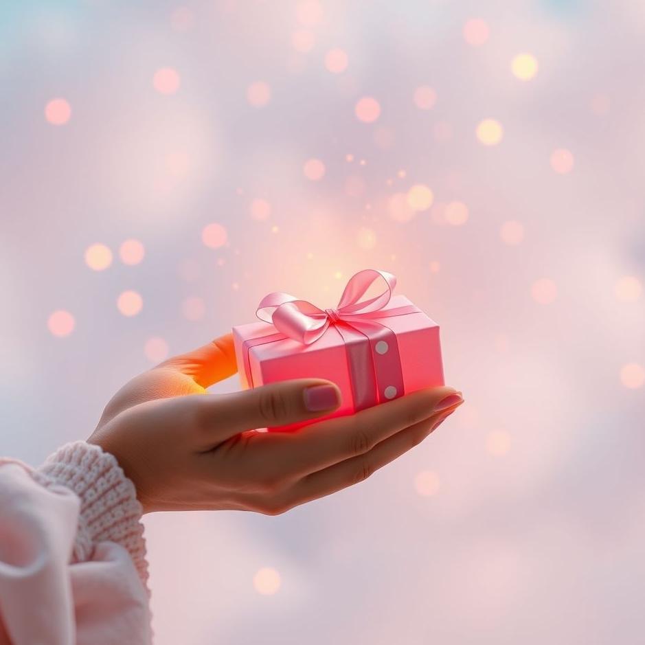 Dream : Receiving a pink gift in your dream