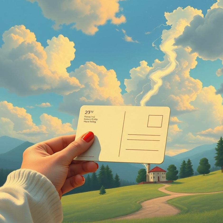 Dream : Receiving a postcard in a dream